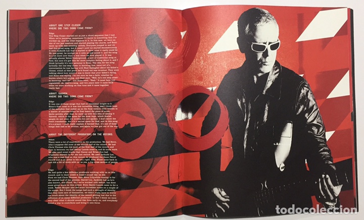 Cat&aacute;logos de m&uacute;sica: U2 VERTIGO EUROPE 2005 PROGRAMME - Foto 4