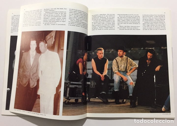 Cat&aacute;logos de m&uacute;sica: U2 RATTLE & HUM - EL LIBRO ORIGINAL DE LA PELICULA DE U2 - Foto 2