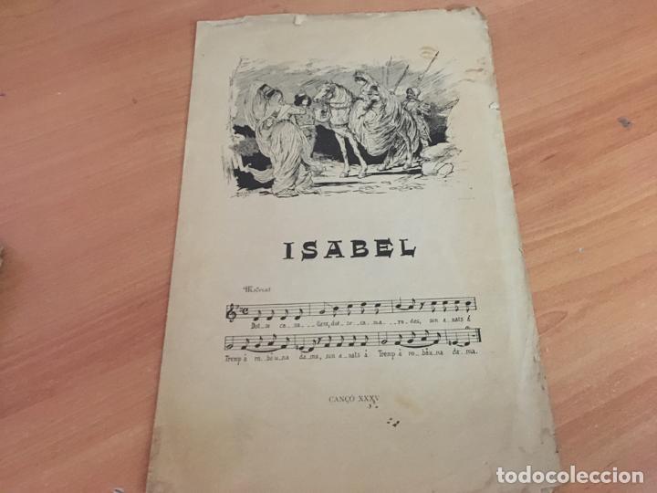 Catalogues de Musique: ISABEL + CARAMELLES. CANCIONES ANTIGUAS EN CATALAN (COIB66)