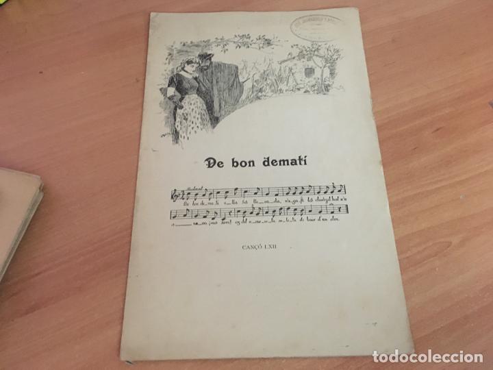 Catalogues de Musique: DE BON MATI + LA TRAPACERA. CANCIONES ANTIGUAS EN CATALAN (COIB66)