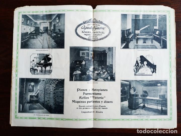 Cat&aacute;logos de m&uacute;sica: Programa de mano del Gran Teatro del Liceo Programa Oficial 1923-1924. - Foto 5