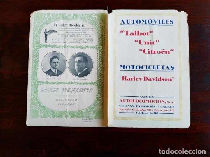 Cat&aacute;logos de m&uacute;sica: Programa de mano del Gran Teatro del Liceo Programa Oficial 1923-1924. - Foto 7