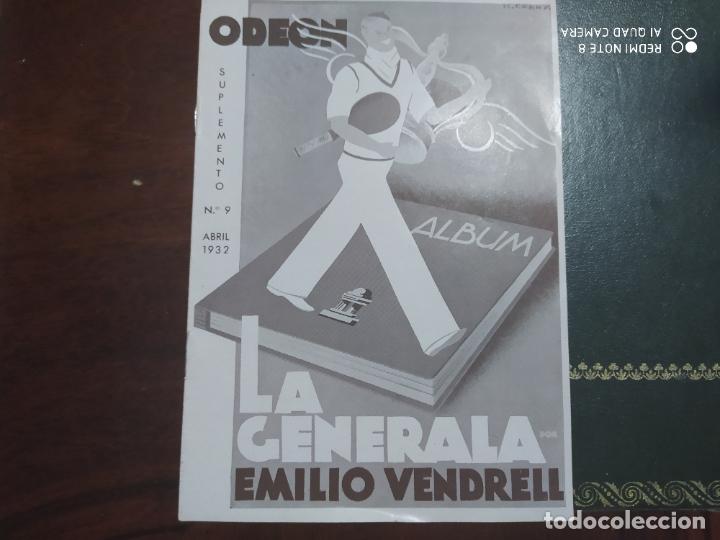 Catalogues de Musique: CATALOGO MUSICA DISCOS ODEON SUPLEMENTO NUMERO 9 ABRIL 1932