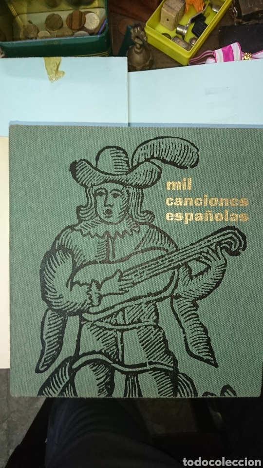 Cat&aacute;logos de M&uacute;sica: 1000 CANCIONES ESPA&Ntilde;OLAS, UN TOMO
