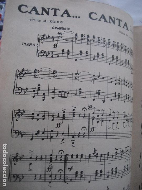 Cat&aacute;logos de m&uacute;sica: El Tango de Moda. N&ordm; 161. - Foto 3