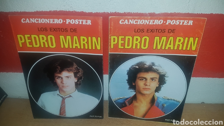 Cat&aacute;logos de m&uacute;sica: 2 cancionero p&oacute;ster los &eacute;xitos de Pedro Mar&iacute;n - Foto 1