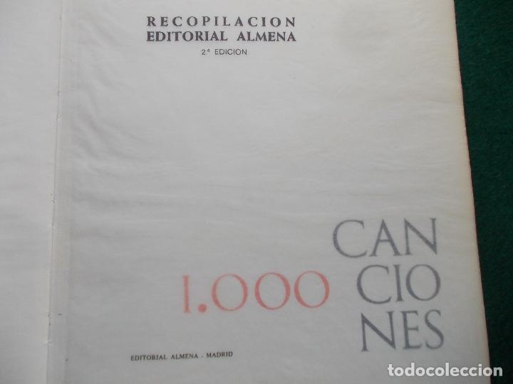 Cat&aacute;logos de m&uacute;sica: MIL CANCIONES ESPA&Ntilde;OLAS - Foto 4