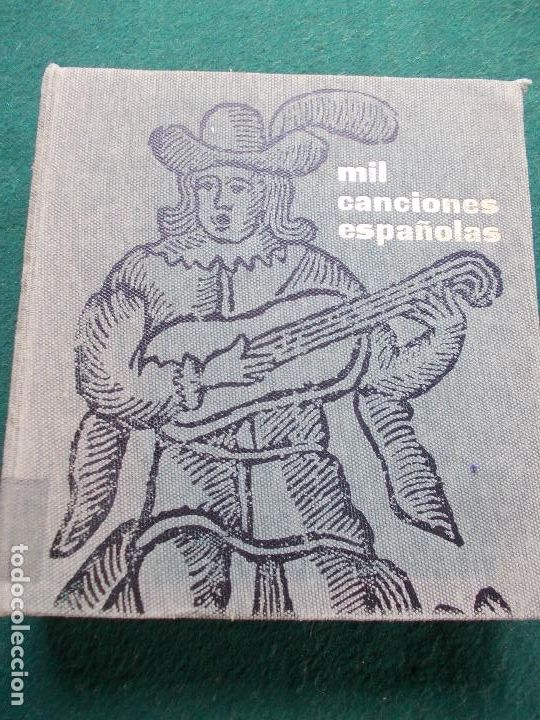 Cat&aacute;logos de m&uacute;sica: MIL CANCIONES ESPA&Ntilde;OLAS - Foto 1