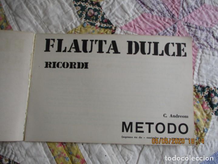 Cat&aacute;logos de m&uacute;sica: FLAUTA DULCE - metodo - Foto 2