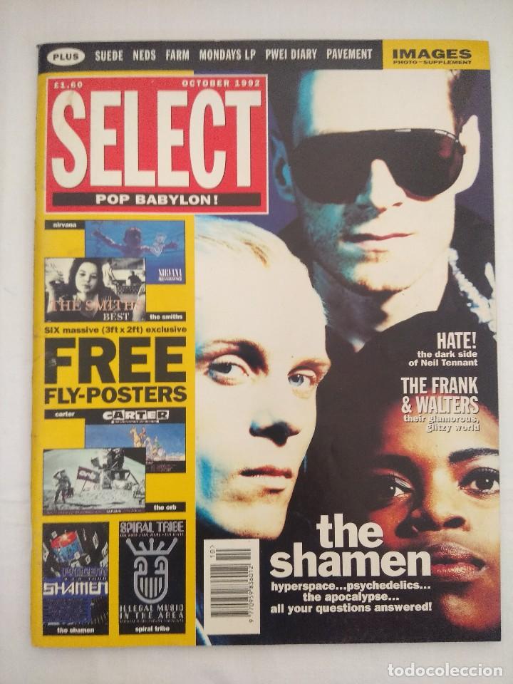 Cat&aacute;logos de M&uacute;sica: REVISTA MUSICAL SELECT/EDICION INGLESA A&Ntilde;OS 90/THE CURE.