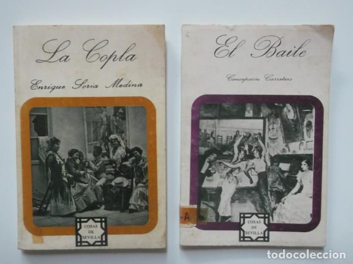Cat&aacute;logos de m&uacute;sica: 2 LIBROS DE LA COPLA Y EL BAILE-COSAS DE SEVILLA - Foto 1