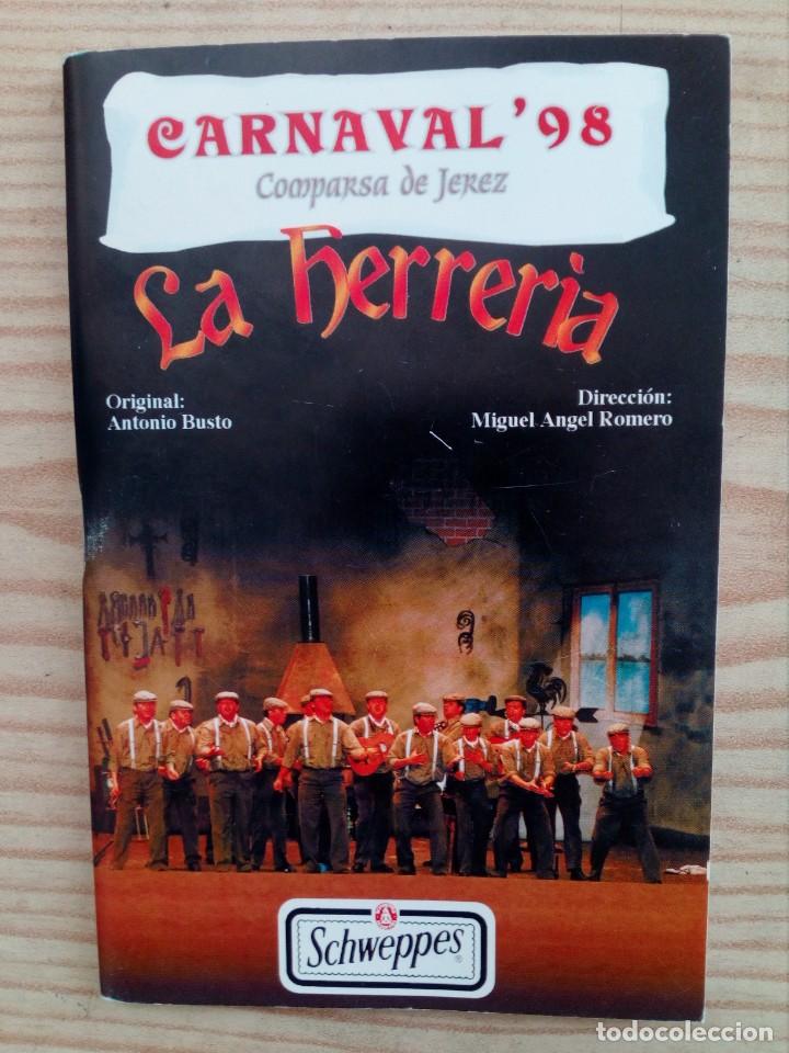Cat&aacute;logos de m&uacute;sica: Libreto Carnaval La Herreria - Comparsa 98 - Foto 1