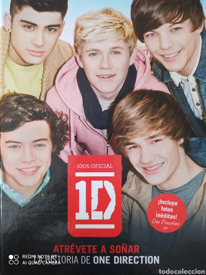 Cat&aacute;logos de M&uacute;sica: ATR&Eacute;VETE A SO&Ntilde;AR. LA HISTORIA DE ONE DIRECTION. LIBROS C&Uacute;PULA. A&Ntilde;O 2012. CARTON&Eacute;. PESO 900 GR.