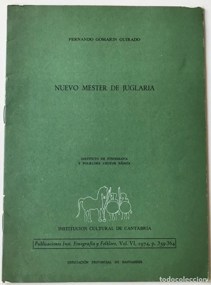 Cat&aacute;logos de M&uacute;sica: Nuevo Mester de Juglaria - Fernando Gomarin Guirado - Concierto de Santander - A&ntilde;o 1974