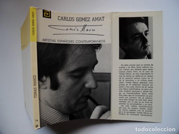 Cat&aacute;logos de M&uacute;sica: Tom&aacute;s Marco, libro dedicado al compositor de Necronomic&oacute;n para seis percusiones. Carlos G&oacute;mez Amat
