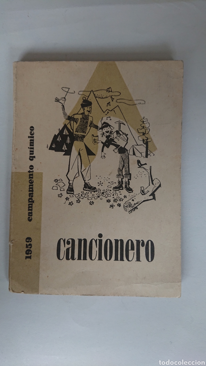 Cat&aacute;logos de M&uacute;sica: CANCIONERO CAMPAMENTO QUIMICO 1959