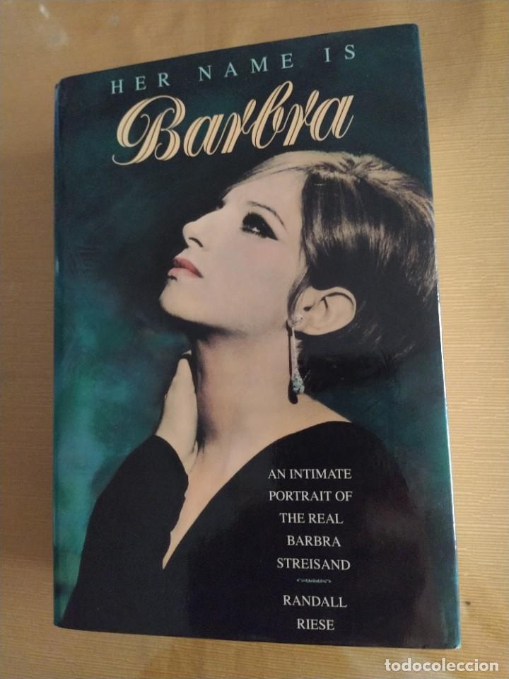 Cat&aacute;logos de m&uacute;sica: Barbra streisand libro en ingles - Foto 1