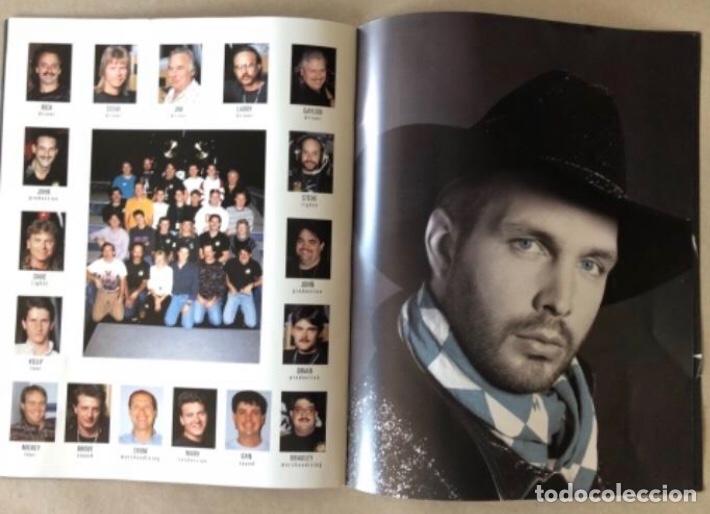 Catálogos de Música: GARTH BROOKS ON TOUR. LIBRETO OFICIAL DE LA GIRA DE 1992 FIRMADO Y DEDICADO POR ÉL. - Foto 10 - 211628131