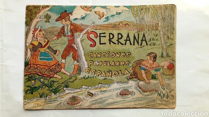 Cat&aacute;logos de M&uacute;sica: Serrana, canciones populares espa&ntilde;olas.