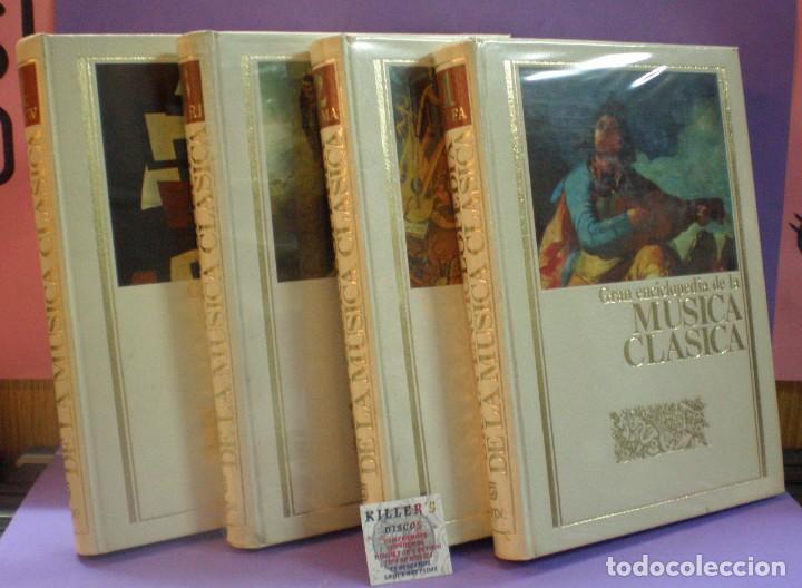Cat&aacute;logos de M&uacute;sica: Gran Enciclopedia de la M&uacute;sica Cl&aacute;sica - 4 tomos - Sarpe 1980