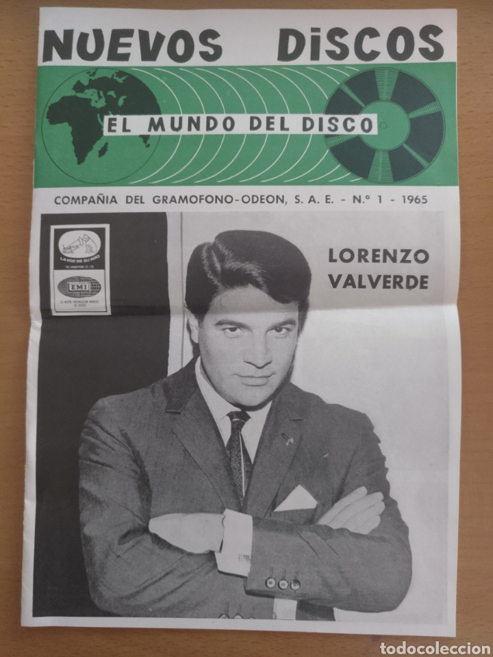 Catalogues de Musique: El mundo del disco. Num 1 a&ntilde;o 1965. lorenzo valverde