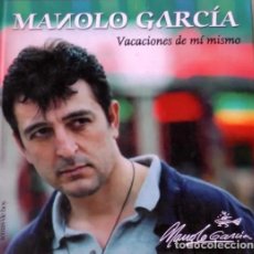 Catálogos de Música: MANOLO GARCIA, VACACIONES DE MI MISMO, PRIMERA EDICION OCTUBRE 2004 TEMAS DE HOY, ULTIMO DE LA FILA. Lote 214374843