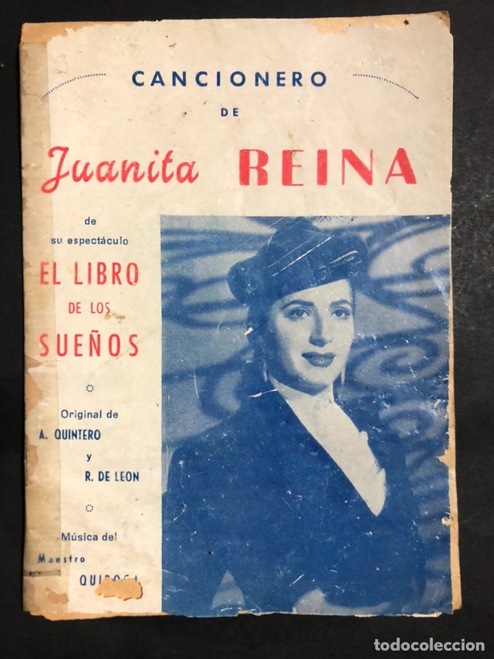 Cat&aacute;logos de M&uacute;sica: Cancionero juanita reina el libro de los sue&ntilde;os