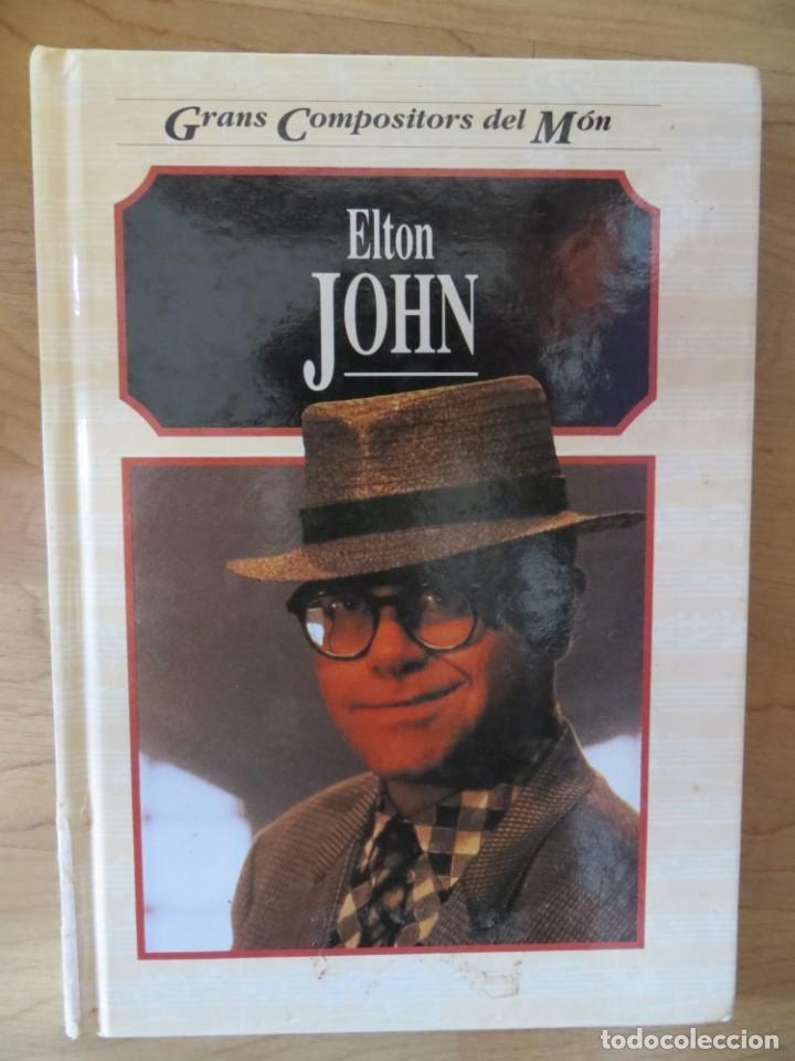 Cat&aacute;logos de m&uacute;sica: ELTON JOHN: COLECCION: GRANS COMPOSITORS DEL MON (LIBRO) - Foto 1