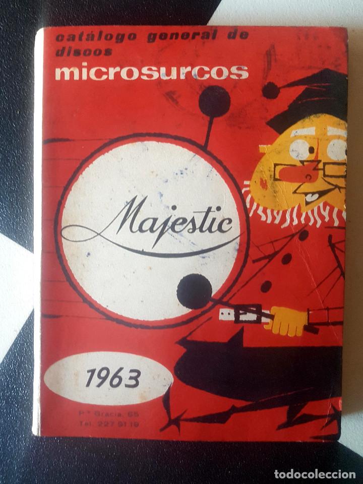 Cat&aacute;logos de M&uacute;sica: CATALOGO GENERAL DE DISCOS MICROSURCO MAJESTIC ZAFIRO 1963. N&ordm;7 VANGUARD RCA PYE LP 45 RPM