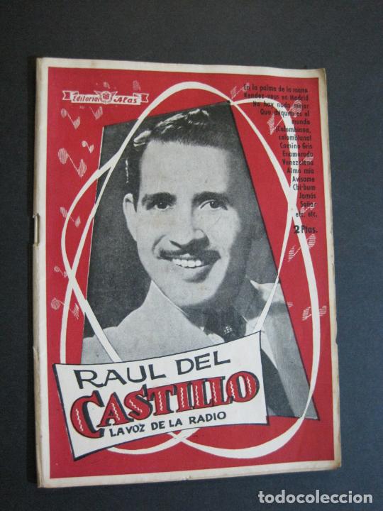 Cat&aacute;logos de M&uacute;sica: RAUL DEL CASTILLO-LA VOZ DE LA RADIO-EDITORIAL ALAS-VER FOTOS-(V-22.074)