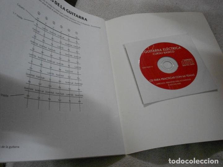 Cat&aacute;logos de m&uacute;sica: CURSO BASICO DE GUITARRA ELECTRICA CON CD - Foto 2