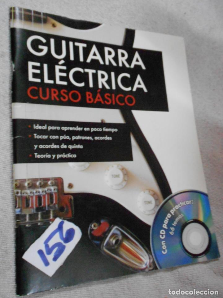 Cat&aacute;logos de m&uacute;sica: CURSO BASICO DE GUITARRA ELECTRICA CON CD - Foto 1