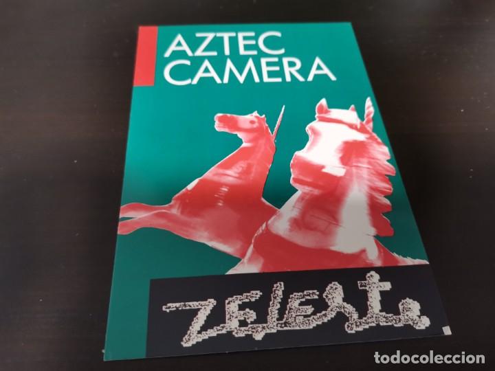 Cat&aacute;logos de M&uacute;sica: POSTAL PROMOCIONAL 1988 AZTEC CAMERA ZELESTE CONCIERTO LOS 40 PRINCIPALES POSIBLE RECOGIDA MALLORCA