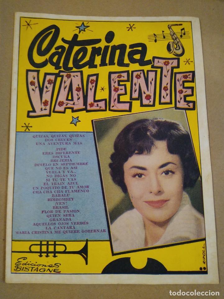 Cat&aacute;logos de M&uacute;sica: Cancionero Caterina Valiente. Ediciones Bistagne.