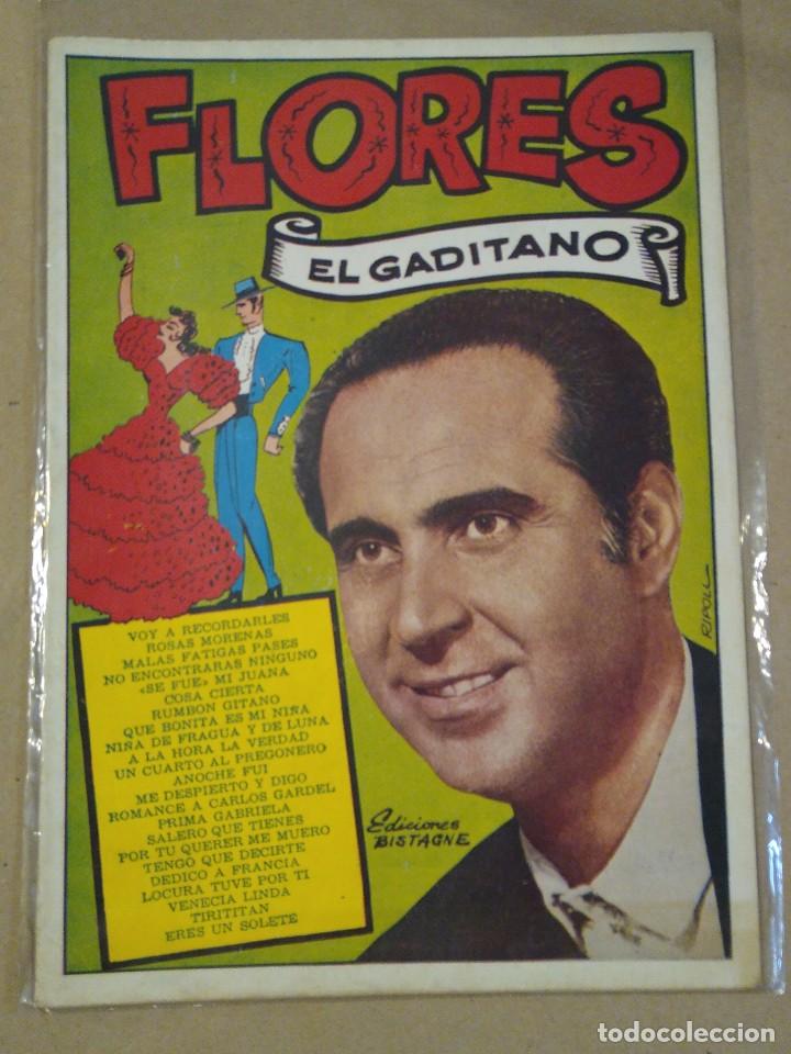 Cat&aacute;logos de M&uacute;sica: Cancionero Flores El Gaditano. Ediciones Bistagne.