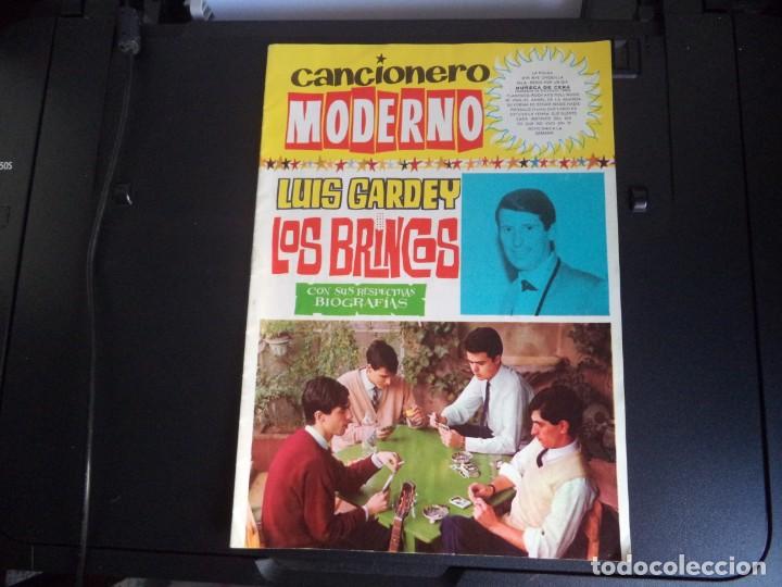 Cat&aacute;logos de M&uacute;sica: Cancionero Moderno Luis Gardey - Los Brincos.