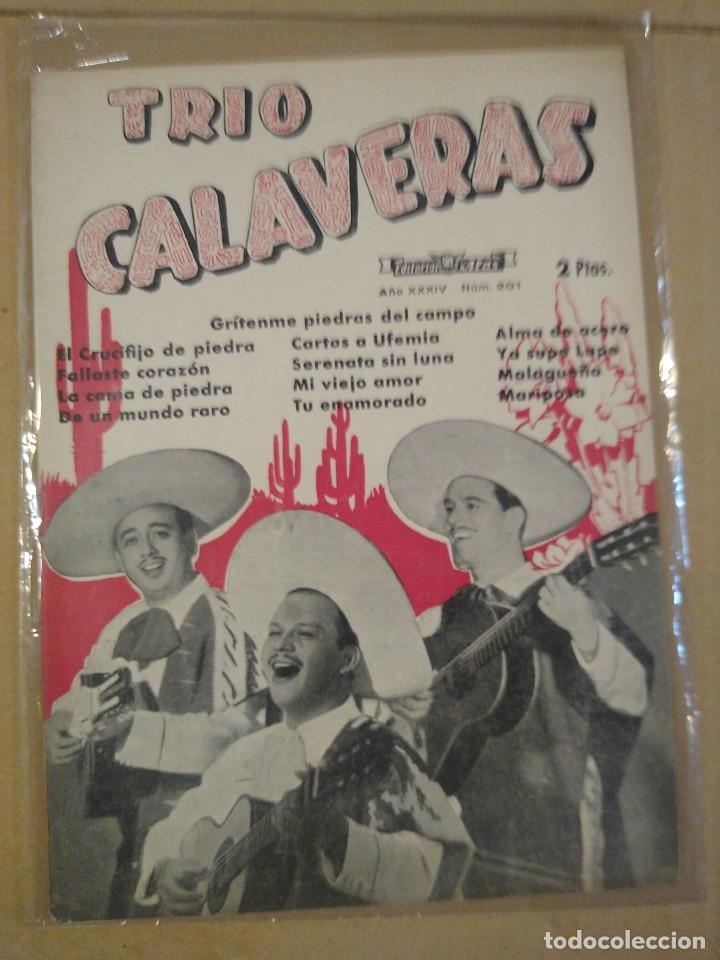 Cat&aacute;logos de M&uacute;sica: CANCIONERO TR&Iacute;O CALAVERAS