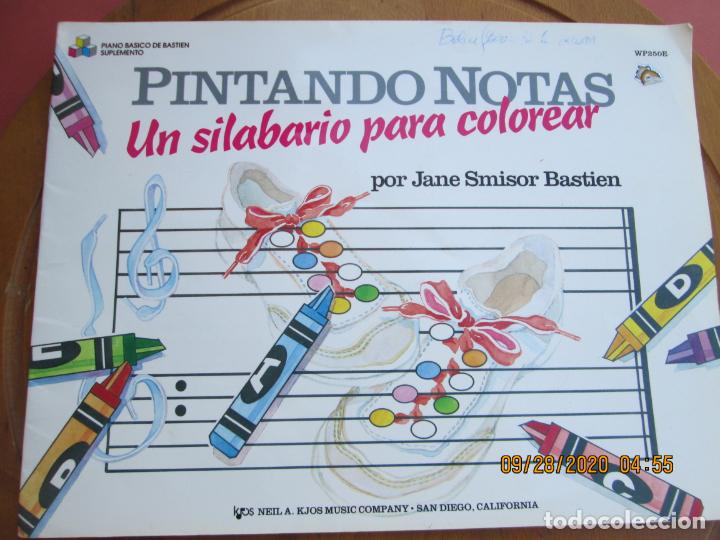Cat&aacute;logos de M&uacute;sica: PINTANDO NOTAS - UN SILABARIO PARA COLOREAR - JANE SMISOR BASTIEN -CALIFORNIA
