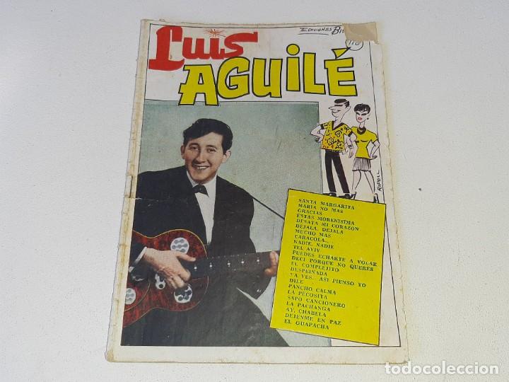 Cat&aacute;logos de M&uacute;sica: ANTIGUO CANCIONERO N&ordm; 115 DE LUIS AGUILE EDICIONES BISTAGNE A&Ntilde;OS 60