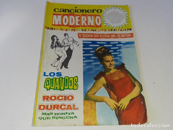 Cat&aacute;logos de M&uacute;sica: ANTIGUO CANCIONERO MODERNO N&ordm; 13 DE LOS QUANDOS - ROCIO DURCAL EDICIONES ESTE A&Ntilde;O 1964