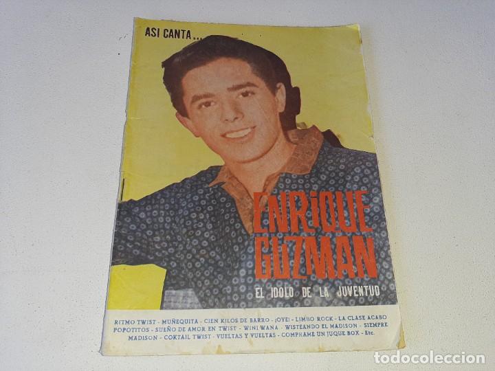 Cat&aacute;logos de M&uacute;sica: ANTIGUO CANCIONERO N&ordm; 16 DE ENRIQUE GUZMAN EDITORIAL ALAS A&Ntilde;O 1963