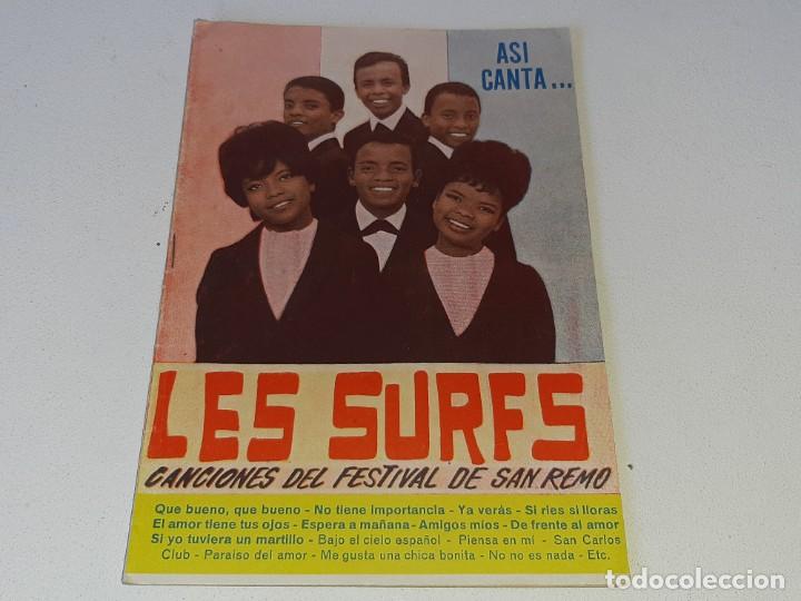 Cat&aacute;logos de M&uacute;sica: ANTIGUO CANCIONERO N&ordm; 48 DE LES SURFS EDITORIAL ALAS A&Ntilde;O 1965