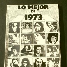 Catálogos de Música: LO MEJOR DE 1973 - ALBUM CANCIONERO CON ACORDES (28 CANCIONES) ACORDES CIFRADOS PARA GUITARRA Nº 5. Lote 219707332