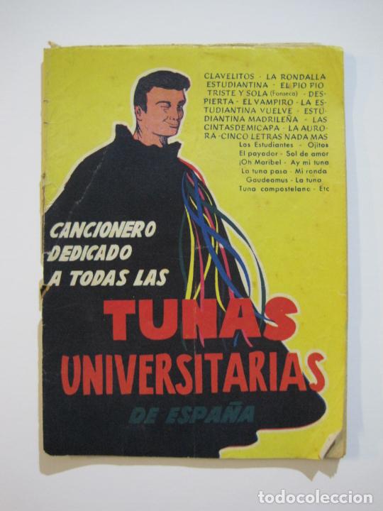 Catalogues de Musique: TUNAS UNIVERSITARIAS DE ESPA&Ntilde;A-CANCIONERO-EDITORIAL ALAS-VER FOTOS-(K-712)