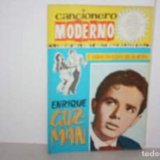 Catálogos de Música: CANCIONERO MODERNO. ENRIQUE GUZMAN. AÑO 1964.. Lote 223656890