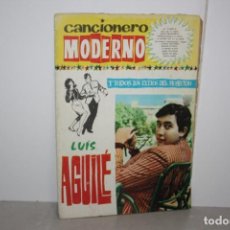 Catálogos de Música: CANCIONERO MODERNO. LUIS AGUILÉ. AÑO 1964.. Lote 223656930