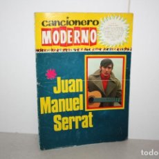 Catálogos de Música: CANCIONERO MODERNO. JUAN MANUEL SERRAT. AÑO 1968. Lote 223657251