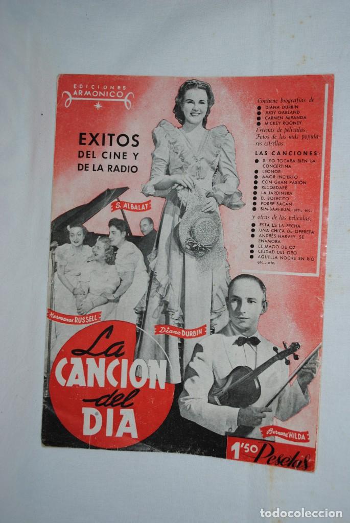 Catalogues de Musique: CANCIONERO LA CANCION DEL DIA 1940