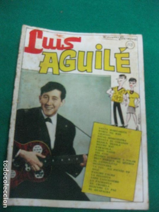 Cat&aacute;logos de m&uacute;sica: CANCIONERO LUIS AGUILE. - Foto 1