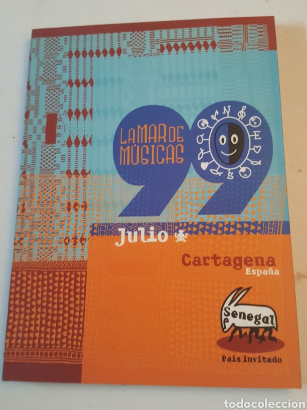 Catalogues de Musique: Guia La Mar de Musicas Cartagena 1999 pais invitado Senegal 110 p&aacute;ginas